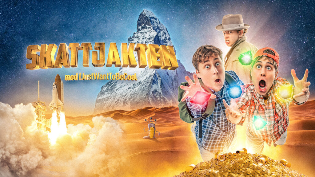 Poster för "Skattjakten med IJustWantToBeCool"