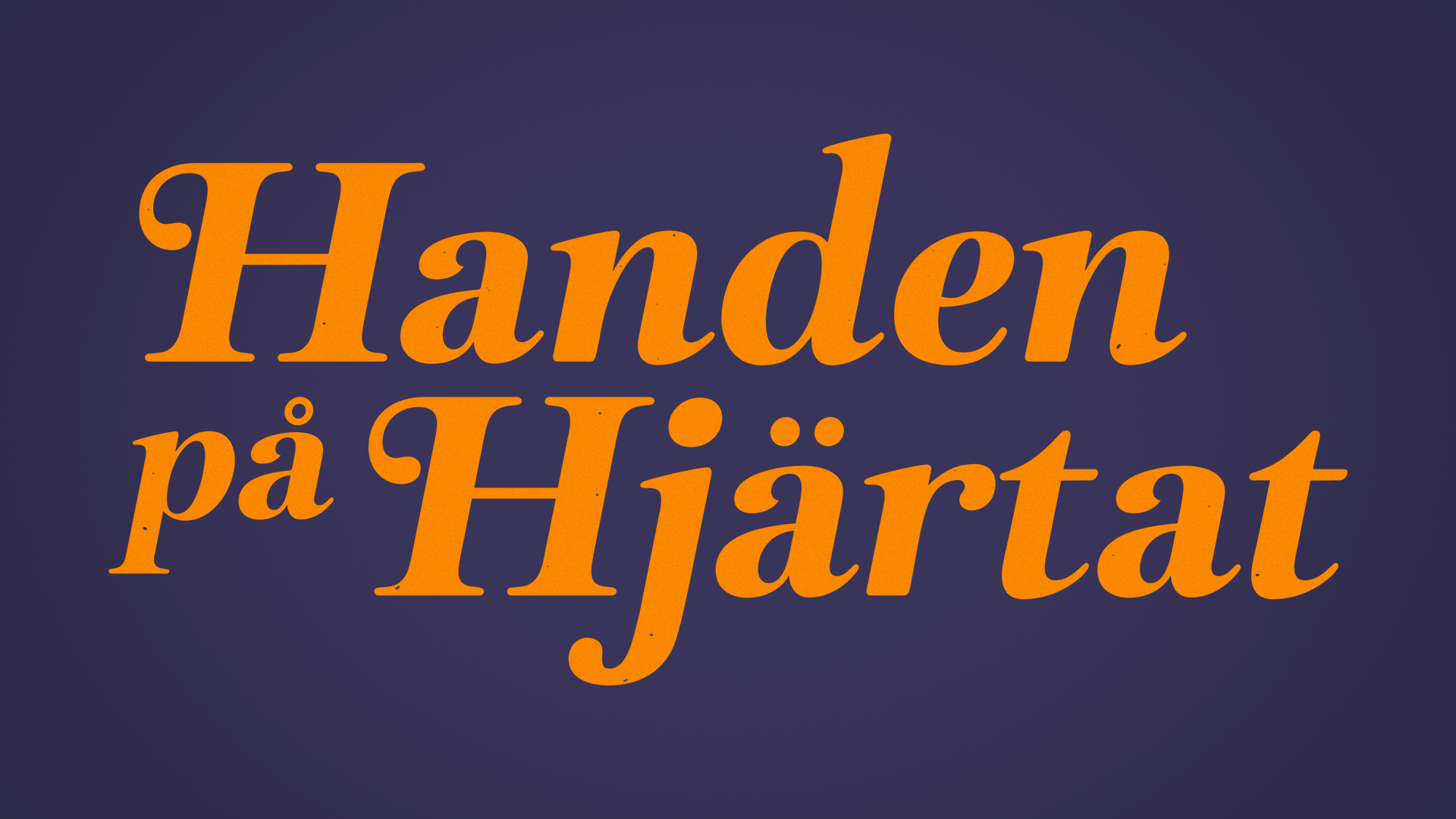 Logga för serien "Handen på hjärtat"