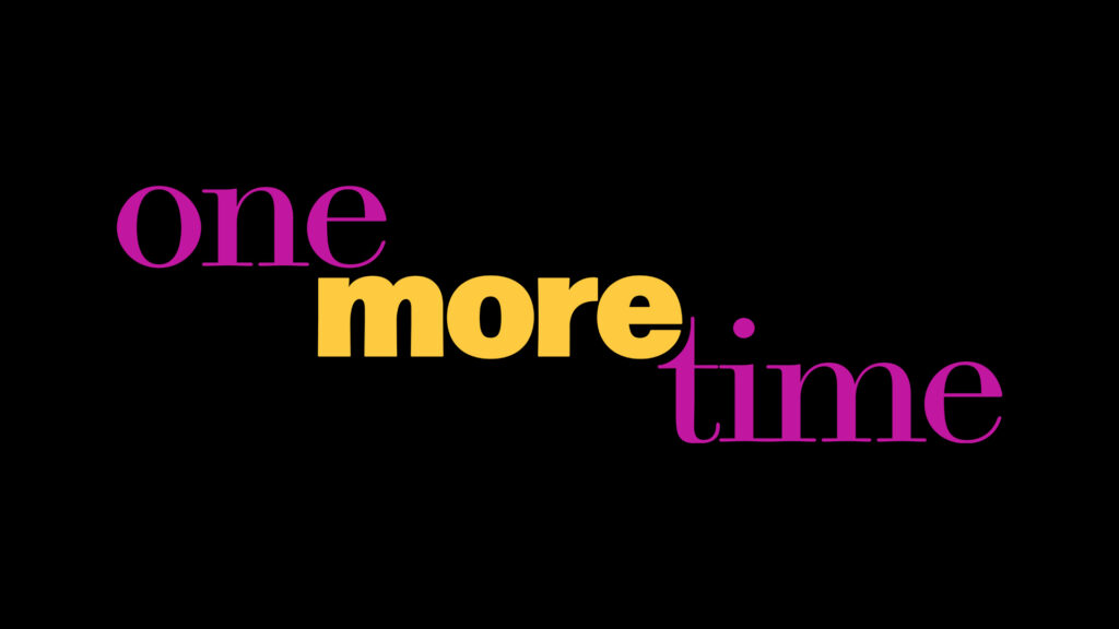 Logotyp för filmen "One More Time"